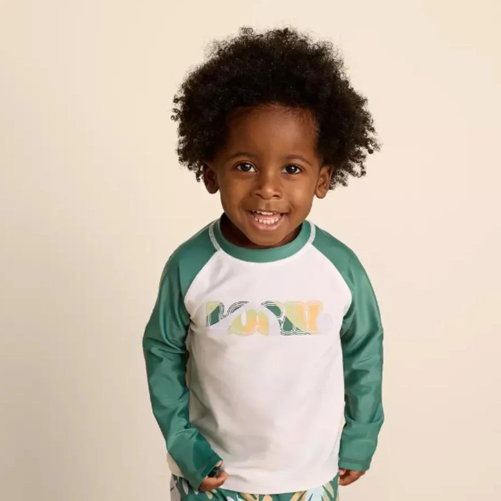 BRAND NEW Little Co By Lauren Conrad 12 Months Rash Guard 'LOCAL